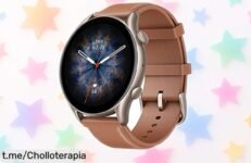 Increíble smartwatch Amazfit GTR 3 Pro con GPS y monitor de salud a precio rebajado, ¡aprovecha esta oportunidad única para cuidar de ti mismo ahora!