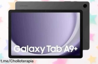 Increíble tablet Samsung Galaxy Tab A9+ WiFi con 8 GB RAM y 128 GB a precio rebajado, ¡aprovecha este super chollo y siente la magia de crear y conectar!