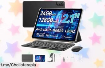 Increíble tablet gigante de 12 pulgadas Blackview con 24 GB de RAM que vuela en juegos y apps, ¡rebajón por tiempo limitado que no querrás dejar escapar!