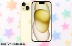 Increíble teléfono inteligente Apple iPhone 15 en amarillo, cámara de 48MP y chip veloz a un precio rebajado; no dejes pasar esta oportunidad única para inmortalizar tus mejores momentos ¡consíguelo ya!