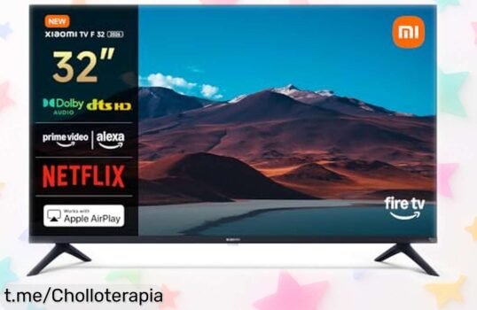 Increíble televisor smart HD de 32 pulgadas Xiaomi con Alexa y sonido Dolby a un precio rebajado que no se repetirá, ¡experiencia visual única lista para llevar!