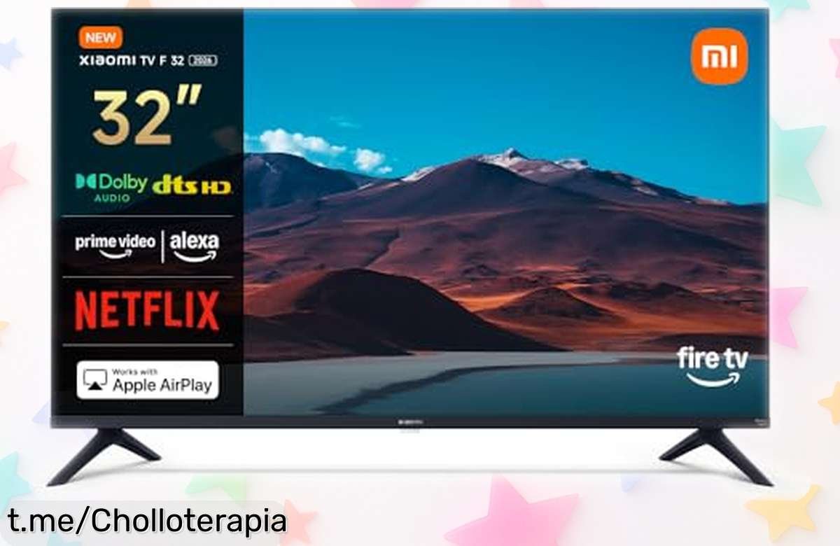 Increíble televisor smart HD de 32 pulgadas Xiaomi con Alexa y sonido Dolby a un precio rebajado que no se repetirá, ¡experiencia visual única lista para llevar!