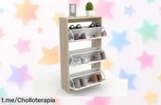 Increíble zapatero Dormidan de 3 puertas para organizar tu hogar: aprovecha el descuentazo hoy y llévatelo antes de que se agoten las pocas unidades disponibles.