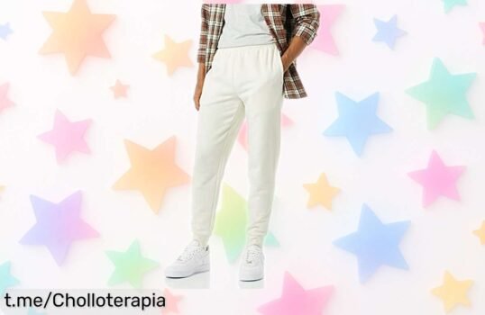 Increíbles pantalones deportivos Amazon Essentials con forro polar, ¡rebajados a un precio loco que no puedes dejar escapar! Aprovecha esta ganga antes de que se agoten.