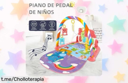 Innovador teclado de pedal para bebés que enseña y divierte, ahora a un precio rebajado ¡No dejes pasar la oportunidad de regalar risas inolvidables!