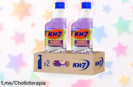 Insecticida KH7 con aroma a lavanda, pack doble para una defensa irresistible. Aprovecha este ofertón y protege tu hogar hoy mismo antes de que se agoten ¡no te quedes sin el tuyo!