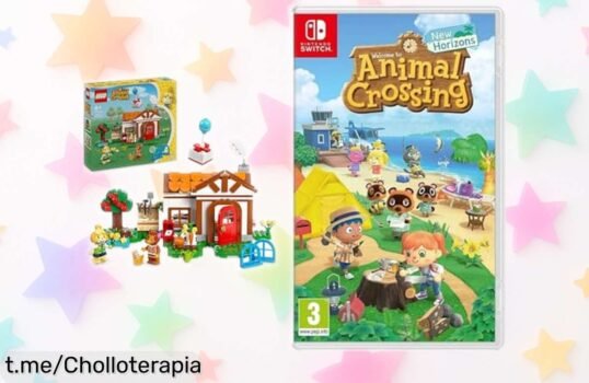 Juego Nintendo LEGO Animal Crossing con Canela para Switch a precio de ganga: construye tu isla soñada y vive aventuras únicas ¡apúntate ya, esta oferta vuela!