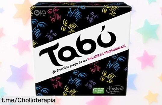 Juego Tabú clásico de Hasbro: rebajado y listo para llevar risas a tus fiestas, ¡no dejes que la diversión se escape, corre antes que se agote!