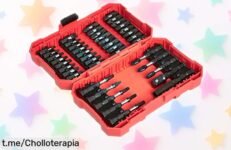 Juego de bits Amazon Basics 42 piezas resistentes a un precio rebajado, impulsa tus proyectos ¡no te lo pierdas, la oferta vuela!