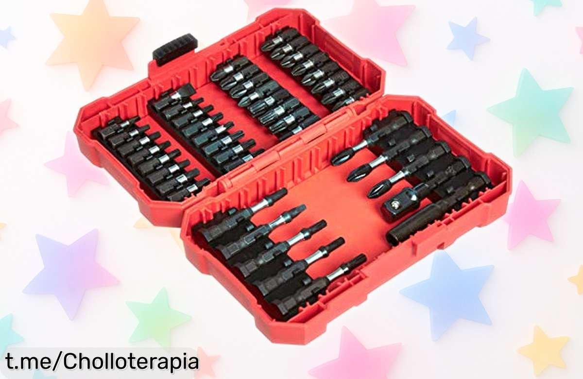 Juego de bits Amazon Basics 42 piezas resistentes a un precio rebajado, impulsa tus proyectos ¡no te lo pierdas, la oferta vuela!