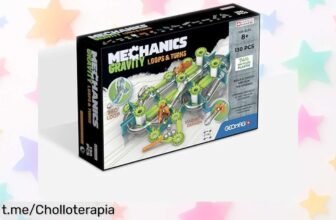 Juego educativo con bloques magnéticos Geomag que desafía la gravedad y potencia su creatividad a un precio rebajado: ¡no dejes escapar este super chollo, haz que juegue e imagine ya!