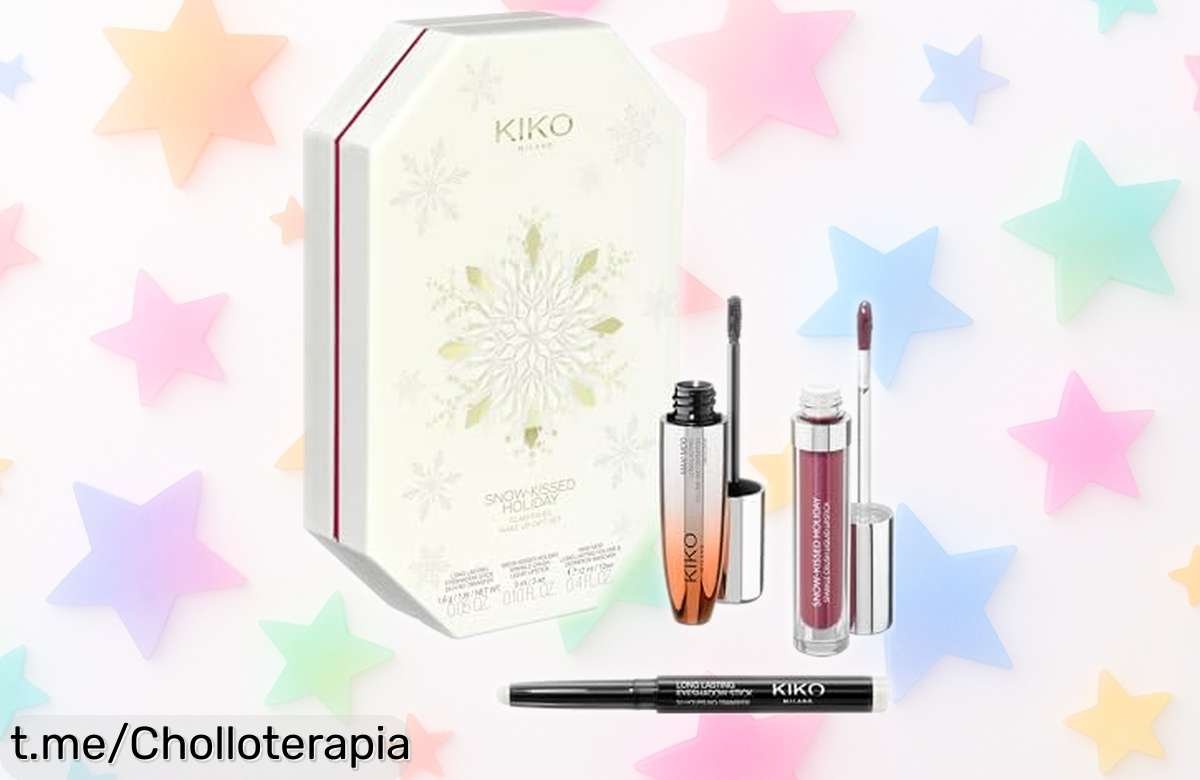 Kit de maquillaje KIKO Milano con máscara, labial mate y sombra stick: ¡ofertón rebajado que hará brillar tu look! Corre, ¡los mejores looks vuelan rápido!