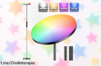 Lámpara de pie LED YICAIZI con luz superbrillante y control táctil a un precio rebajado que no verás otra vez, ilumina tu hogar y dale vida a tus espacios ¡Aprovecha ya esta oferta!