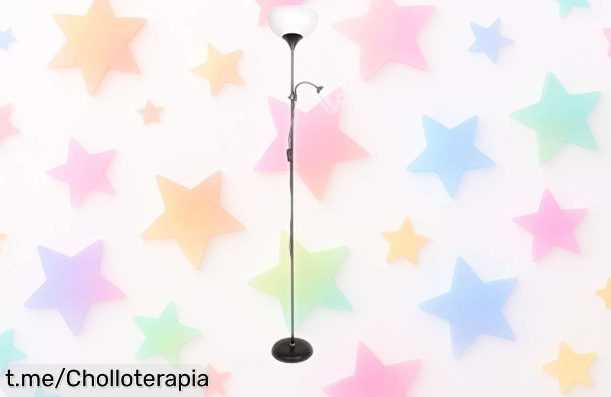 Lámpara de pie Varese con luz orientable a precio rebajado, dale vida a tus espacios y no te pierdas este super chollo que se va volando. ¡Hazte con la tuya ya!