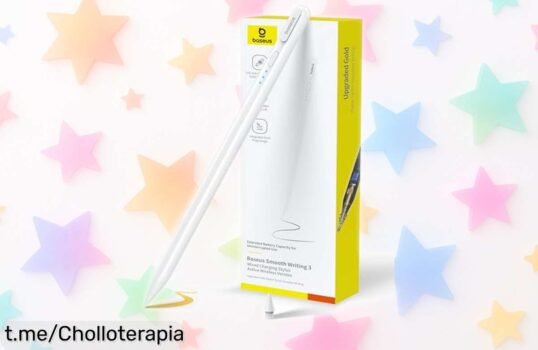 Lápiz para iPad Baseus con 32 funciones y carga rápida a un precio rebajado; ¡aprovecha este super chollo y desata tu creatividad antes de que se agote!