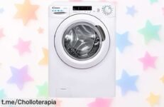 Lavadora Candy de 10 kg con pantalla digital, ¡aprovecha este precio rebajado y transforma tu colada en minutos! No te quedes sin la tuya, es una oportunidad que no ocurre dos veces.