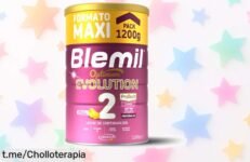 Leche de continuación Blemil 2 Optimum Evolution con proteína A2 y 5 HMOs, chollo rebajado que cuida a tu bebé desde los 6 meses. ¡Aprovecha antes de que se agote!