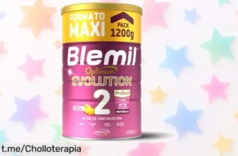 Leche de continuación Blemil 2 Optimum Evolution con proteína A2 y 5 HMOs, chollo rebajado que cuida a tu bebé desde los 6 meses. ¡Aprovecha antes de que se agote!