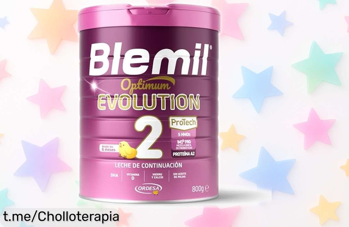 Leche de continuación Blemil 2 con proteína A2 y 5 HMOs, precio rebajado por tiempo limitado; ¡no te quedes sin la mejor opción para cuidar a tu bebé!