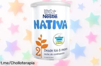 Leche de continuación Nestlé Nativa 2 para bebés, ¡rebajado y a precio loco! Fortalece sus huesitos y mente. No pierdas esta oferta limitada que hará sonreír a tu peque.