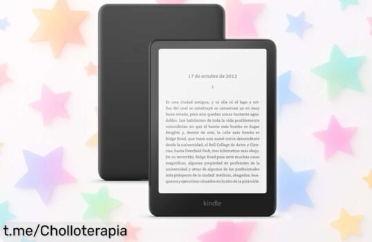 Lector digital Amazon Kindle Paperwhite, pantalla sin reflejos y batería de semanas a un precio rebajado; no te pierdas este super chollo para vivir mágicas historias ¡Corre que vuelan!