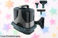 Limpiador aspirador potente Cecotec Conga 6000 Carpet&Spot Clean XXL a precio loco, ¡dile adiós al suciedad y dale la bienvenida a un hogar impecable sin esfuerzo!