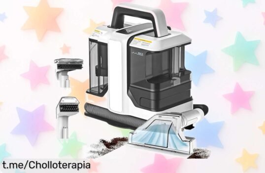 Limpiador de alfombras portátil con succión potente, ¡rebaja espectacular y precio loco solo por tiempo limitado! Haz que tu hogar brille como nuevo, corre antes de que se acabe.