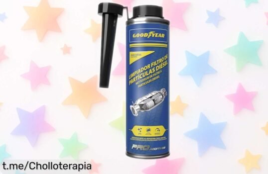 Limpiador rápido para filtros DPF Goodyear, el super chollo que desatasca y ahorra gasolina. ¡Acelera la vida de tu motor antes de que se acabe!
