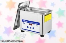 Limpiador ultrasónico portátil SucceBuy de 800ml, ¡super chollo con descuento y caída de precio brutal! Date prisa, vuelve a disfrutar la satisfacción al instante.