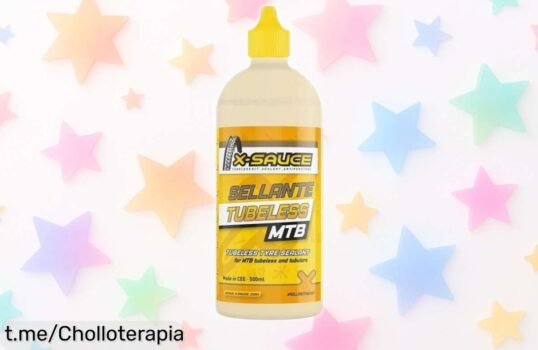 Liquido sellante antipinchazos tubeless X-Sauce 500ml en oferta limitada, ¡no pierdas la oportunidad de proteger tus ruedas al mejor precio y seguir tu aventura sin miedo!