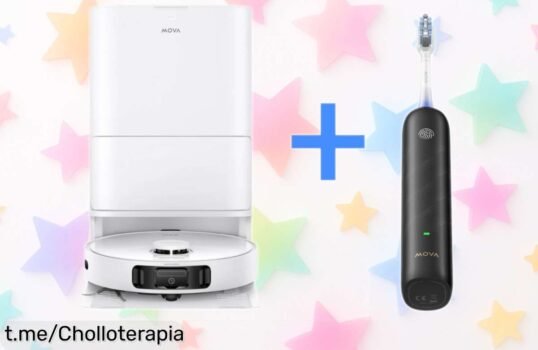 Llévate el robot aspirador MOVA E40 Ultra y recibe un cepillo de dientes eléctrico MOVA Fresh GRATIS, ¡no te quedes sin esta oferta!
