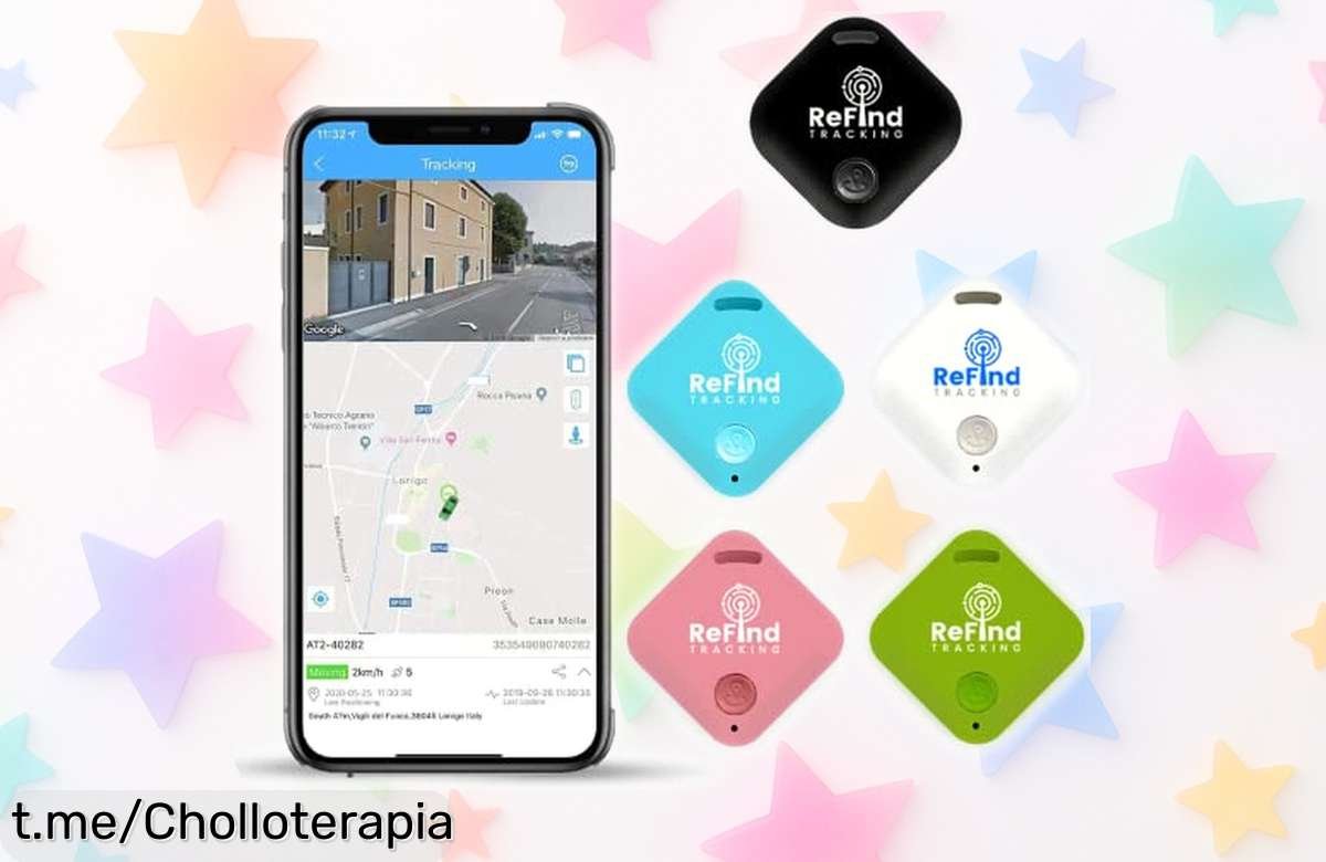 Localizador inteligente ReFind para Android y iPhone, ¡rebajado a precio loco! Olvida el miedo a perder tus llaves o mascota, date prisa que vuelan y no te quedes sin el tuyo.