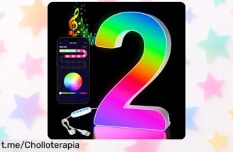 Luces LED con USB que puedes personalizar desde tu app, ¡esto no es un precio loco, es un super chollo! Dale a tus fiestas y decoración el buen rollo que merecen.