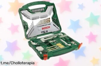 Maletín Bosch XLine con 103 piezas para taladrar y atornillar, ¡super chollo que no volverás a ver! Equiparte nunca fue tan fácil, actúa ahora y siente la alegría de hacer las cosas tú mismo.