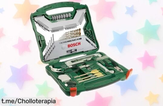 Maletín Bosch XLine con 103 piezas para taladrar y atornillar, ¡super chollo que no volverás a ver! Equiparte nunca fue tan fácil, actúa ahora y siente la alegría de hacer las cosas tú mismo.