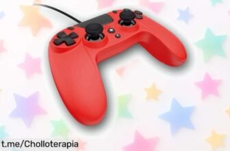 Mando PS4 Gioteck VX4 con cable, vibraciones y audio a precio loco, ¡no dejes escapar esta rebaja espectacular y vive la emoción en cada partida antes de que se agoten!