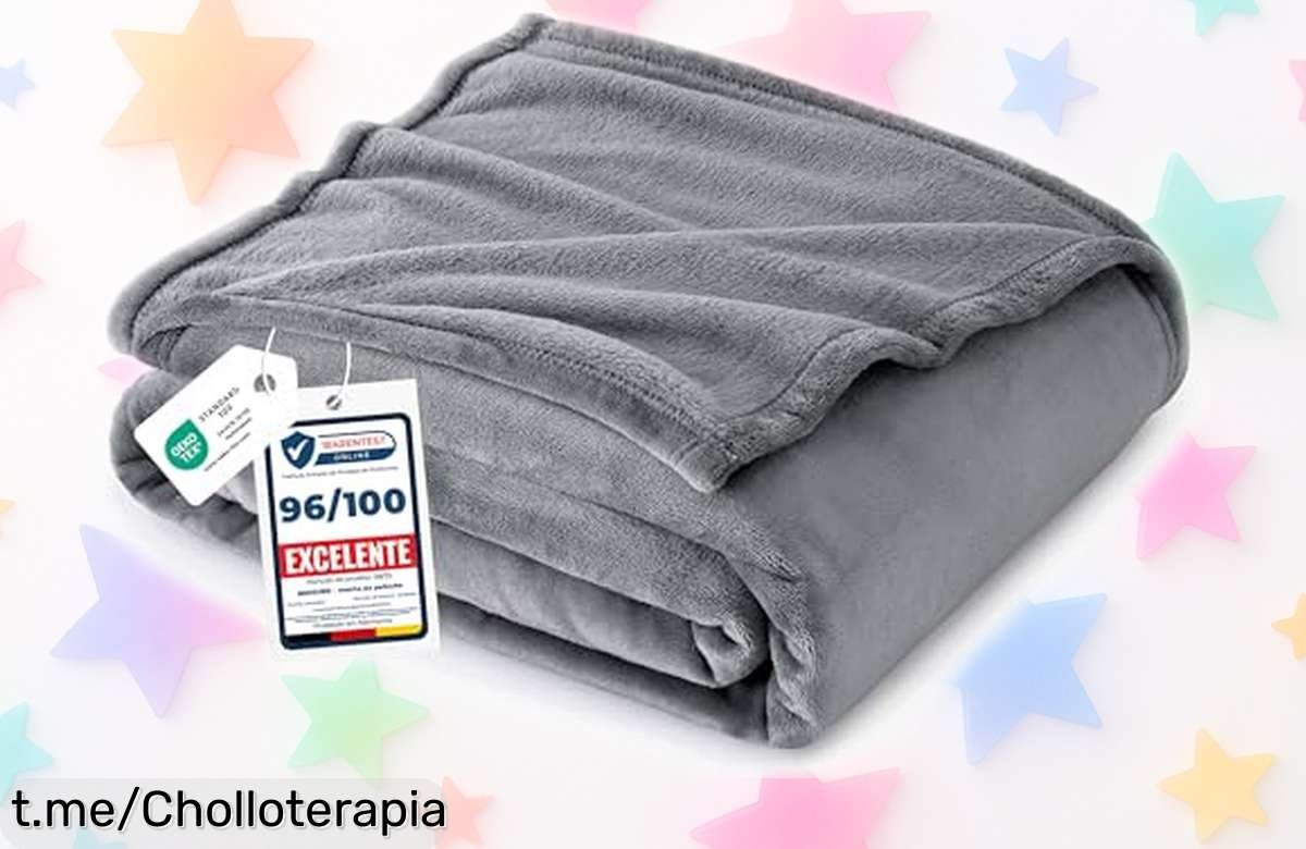 Manta de peluche Bedsure XXL, el super chollo que te abraza en calor a un precio increíble. No te quedes sin la tuya y disfruta del relax ahorrando ya mismo.