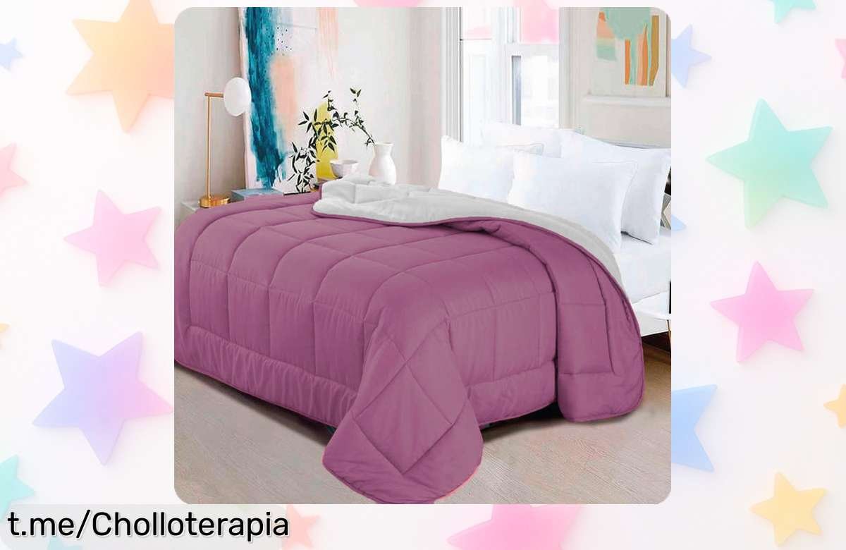 Manta edredón nórdico reversible Vivid Torral a precio loco, abrígate con estilo y calidez este invierno; ¡unidades limitadas que no querrás perder!