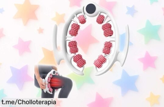 Masajeador anticelulítico manual LORESJOY con diseño 360° a precio loco, dile adiós a la celulitis y dale energía a tus músculos. ¡Aprovecha este super chollo para sentirte increíble ya!