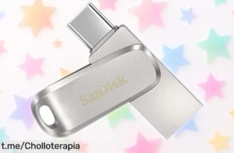 Memoria SanDisk Ultra 64GB con doble conexión, velocidad increíble y un precio rebajado que te hará sonreír al guardar tus recuerdos. ¡Hazla tuya antes de que se acabe!