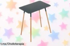 Mesa auxiliar rectangular Yamazaki 3508 negra: diseño japonés, precio rebajado que no verás de nuevo. ¡Corre, llévatela ya y transforma tu hogar con estilo!