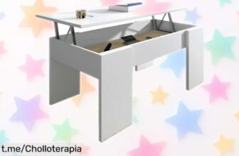 Mesa de centro elevable Gala, el super chollo que transforma tu salón por poco dinero. ¡Aprovecha esta oferta única y dale vida a tu hogar antes de que se agote!