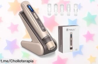 Microneedling pen con EMS para una piel firme y radiante a un precio rebajado que no verás dos veces; ¡no dejes pasar este super chollo, tu piel te lo agradecerá!