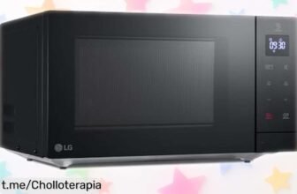 Microondas grill LG MH7032JAB para cocinar sin complicaciones, oferta explosiva que no puedes perderte ¡hazlo tuyo ya y disfruta de cada bocado!