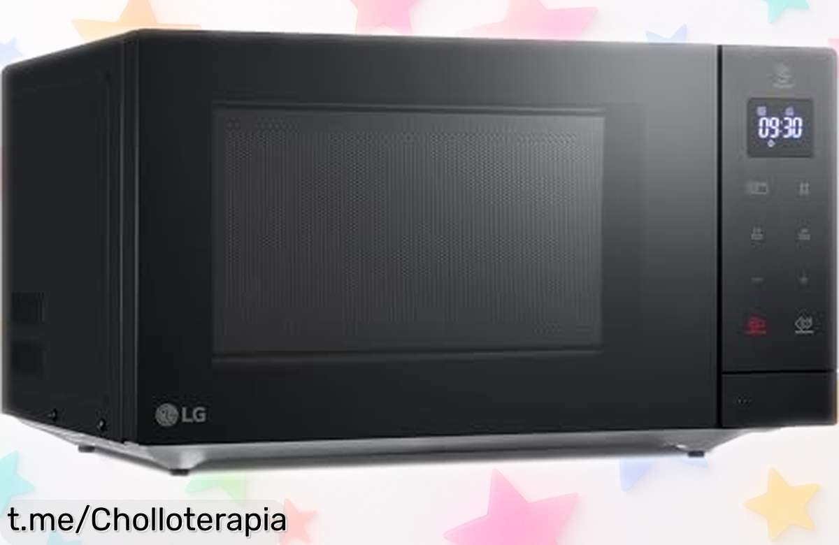 Microondas grill LG MH7032JAB para cocinar sin complicaciones, oferta explosiva que no puedes perderte ¡hazlo tuyo ya y disfruta de cada bocado!