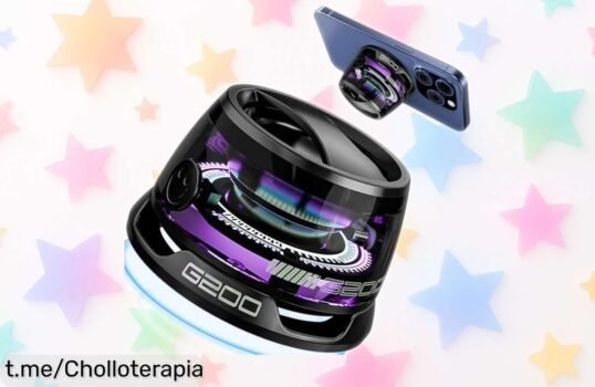 Mini altavoz Bluetooth con luz multiRGB que suena de locos ¡Precio rebajado irresistible! Dale ritmo a tu día y corre antes de que se acabe este chollazo musical para llevar a todas partes.