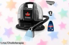 Mini aspiradora inalámbrica Bissell SpotClean, la limpieza potente que necesitas ahora a precio rebajado. ¡No dejes pasar este ofertón y renueva tu hogar hoy mismo!