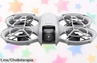 Mini dron ligero con cámara 4K: capturas increíbles a un precio rebajadísimo. No sueltes esta oportunidad y vive la emoción de volar como un pro ya mismo.