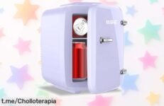 Mini nevera Yashe de 4 litros, enfría y calienta al instante; ¡súper chollo que no puedes dejar escapar! Lleva tus imprescindibles siempre contigo y disfruta del momento.