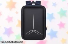 Mochila impermeable Varlivoo con puerto USB y antirrobo: un super chollo para proteger tus cosas con estilo, ¡aprovéchala antes de que se agote y mejora tu día a día!